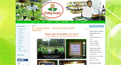 Desktop Screenshot of herbalinsani.com