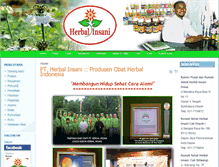 Tablet Screenshot of herbalinsani.com
